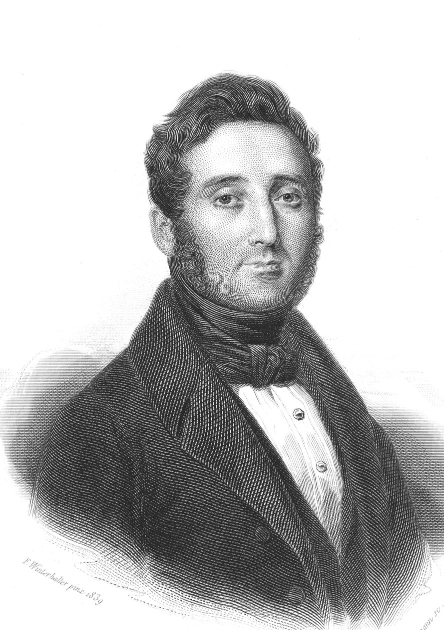 Pierre Amedee JAUBERT (1779-1847) av Unknown artist