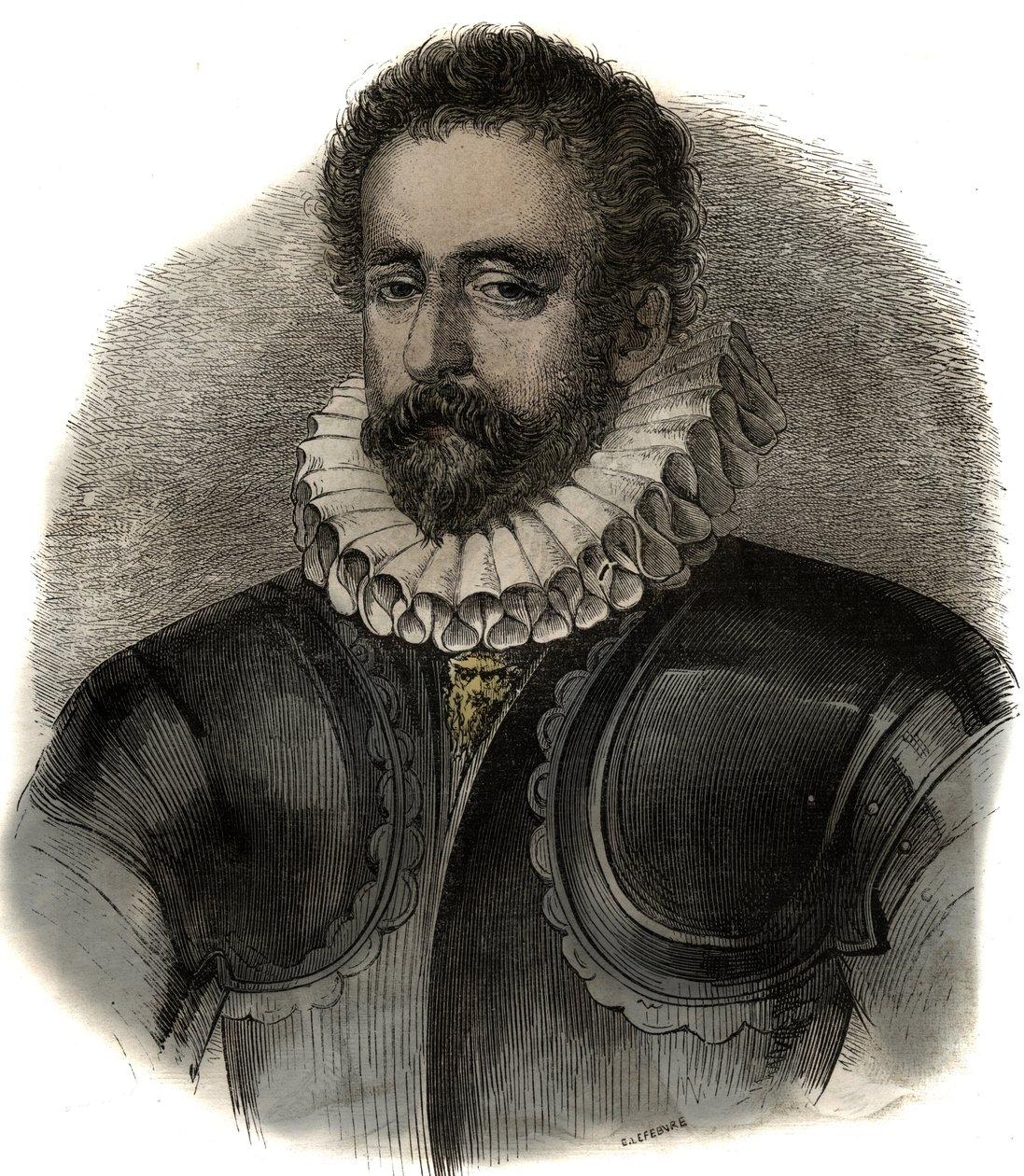 Pierre Strozzi (1510-1588) - Piero Strozzi - italiensk militærleder. av Unknown artist