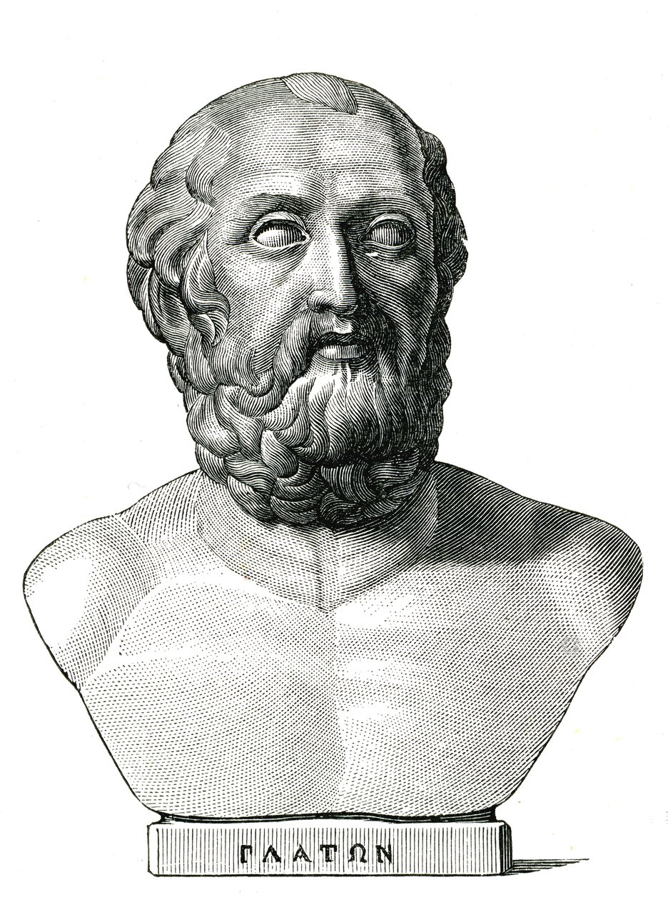 Platon av Unknown artist