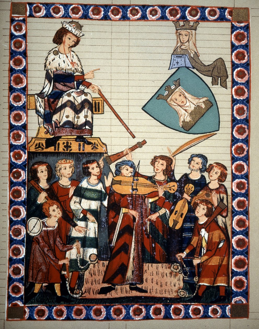 Troubadurenes poesi av mester Heinrich Frauenlob. av Unknown artist