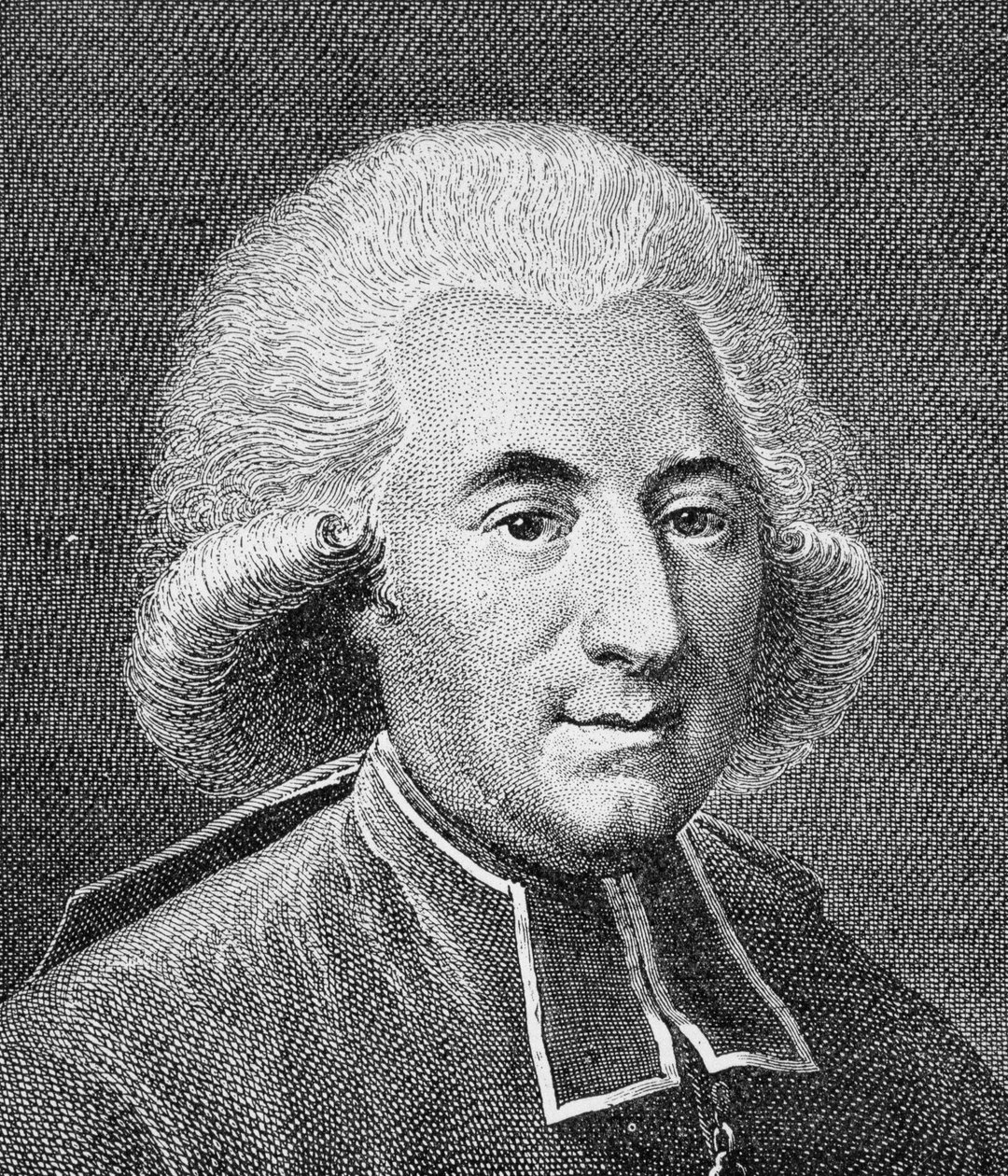 Portrett av Abbé Fauchet (1744 - 1793). Gravering av slutten av 1800-tallet i "Histoire de France"" av H. Martin. av Unknown artist