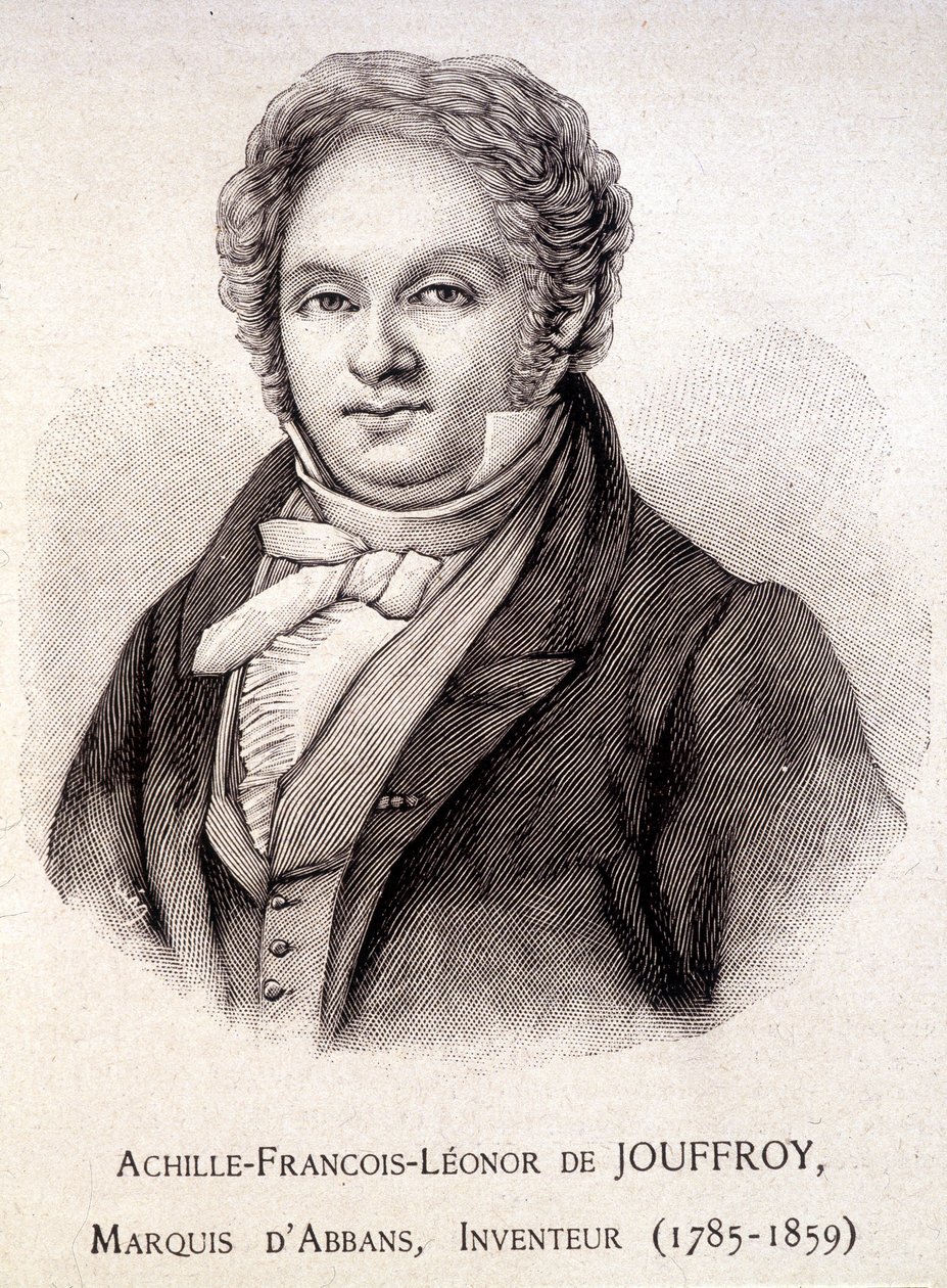 Portrett av Achille François Léonor de Jouffroy, Marquis d