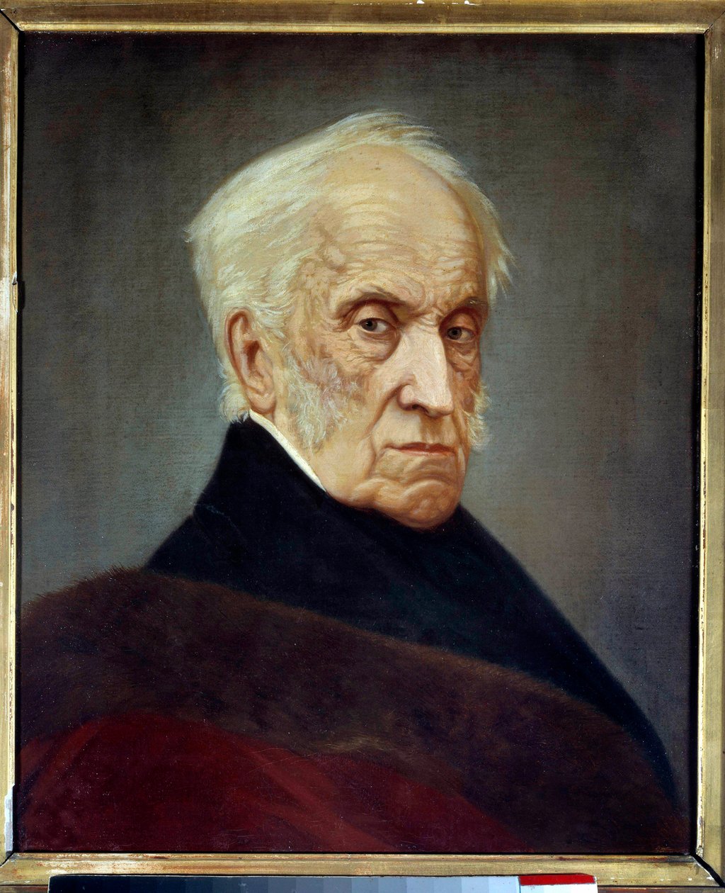 Portrett av Adam Jerzy Czartoryski (1770-1861) polsk politiker, president for opprørsregjeringen i 1831 Anonymt maleri. Paris fra 1800-tallet, polsk bibliotek av Unknown artist