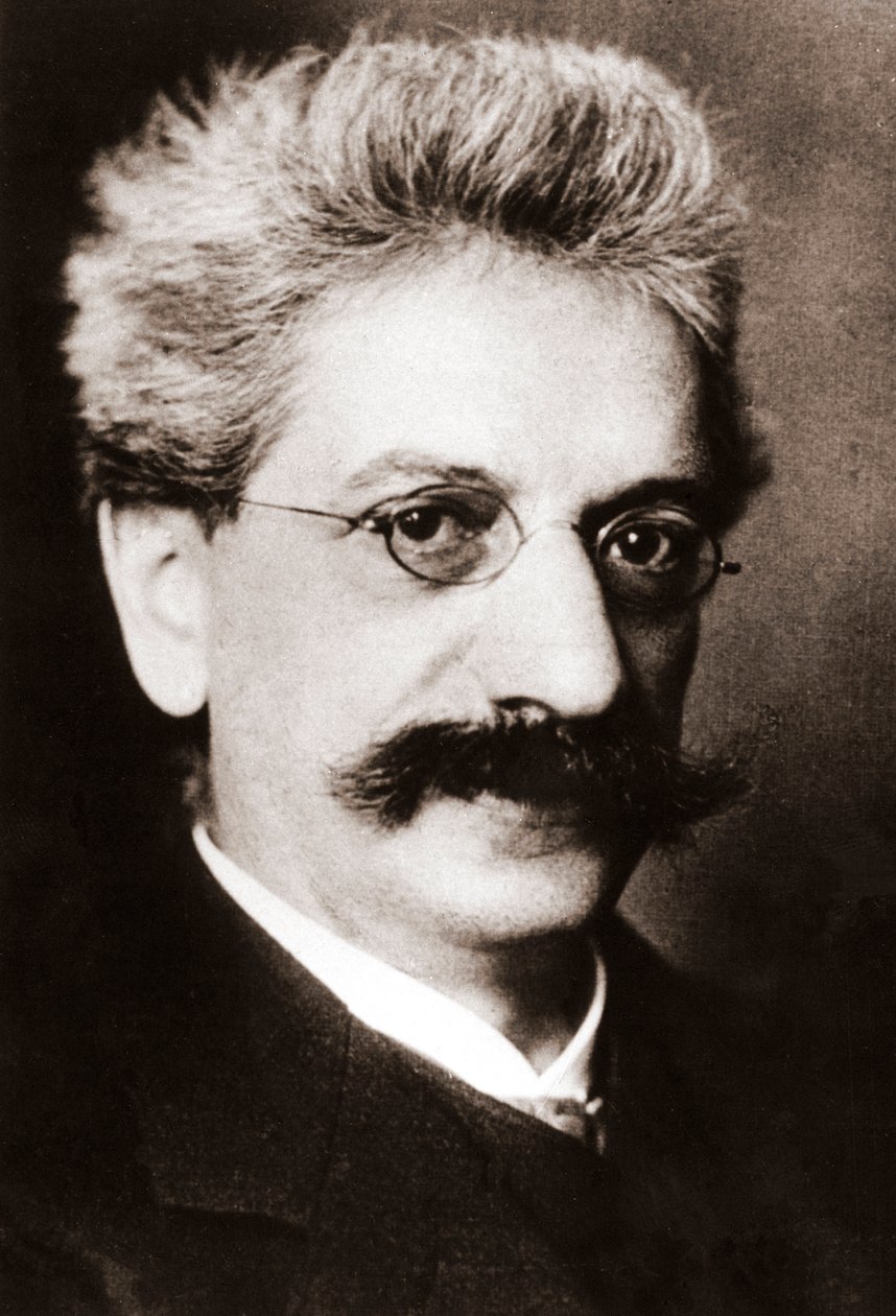 Portrett av Adolf Hurwitz, engelsk matematiker av Unknown Artist