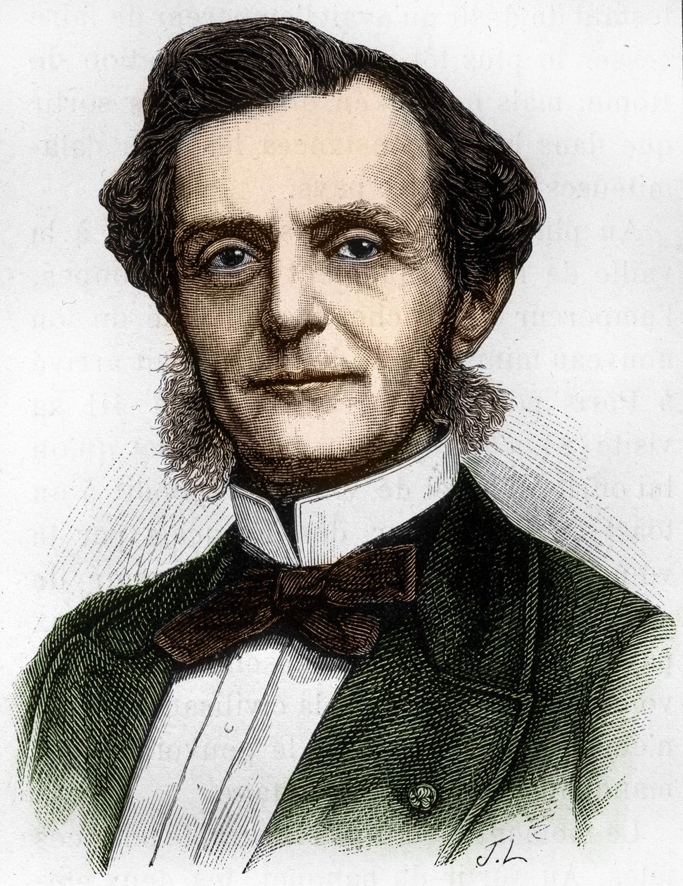 Portrait of Adolphe Pinard (1844 - 1934), French physician. av Unknown artist