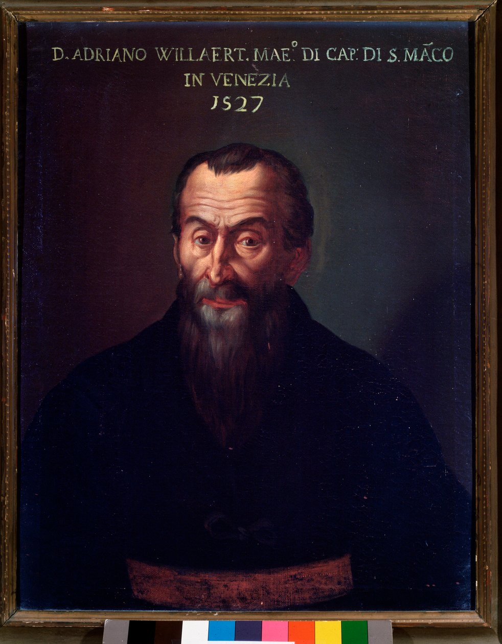 Portrett av Adrian Willaert, flamsk komponist (maleri av Unknown artist