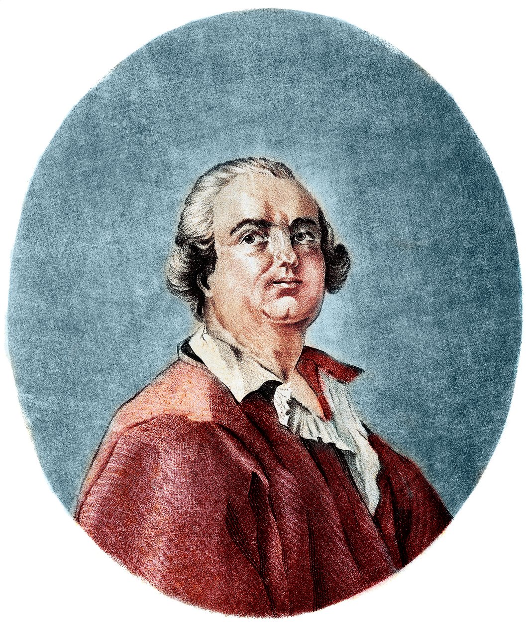 Portrett av Alessandro, grev av Cagliostro (Giuseppe Balsamo) (1743-1795) (gravering) - Portrett av grev Giuseppe Balsamo dit Cagliostro (1743-1795), eventyrer og grunnlegger av en egyptisk makonisk rite av Unknown artist