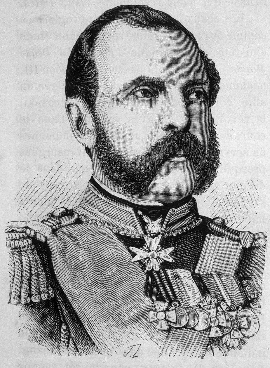 Portrett av Alexander II av Unknown artist