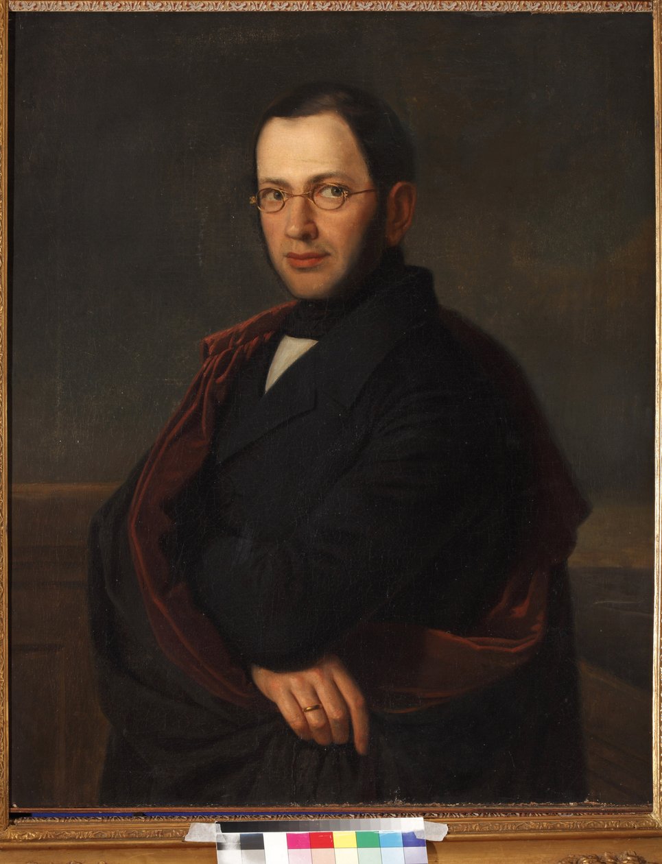 Portrett av Alexander Nikolayevich Raevsky (1795-1868), Anonym. Olje på lerret av Unknown artist