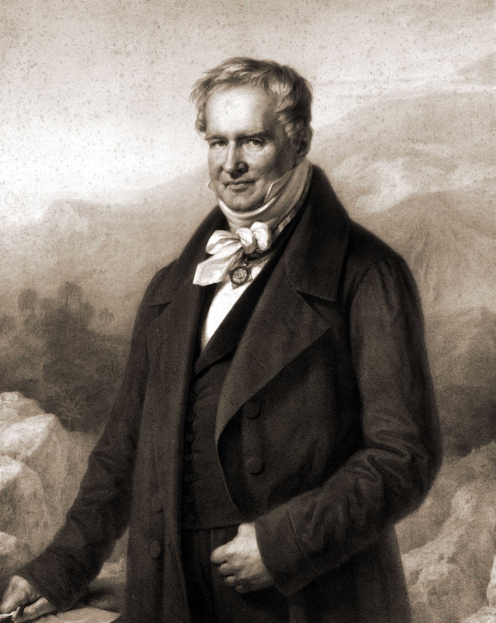 Portrett av Alexander Von Humboldt (Alexander av Humboldt av Unknown artist