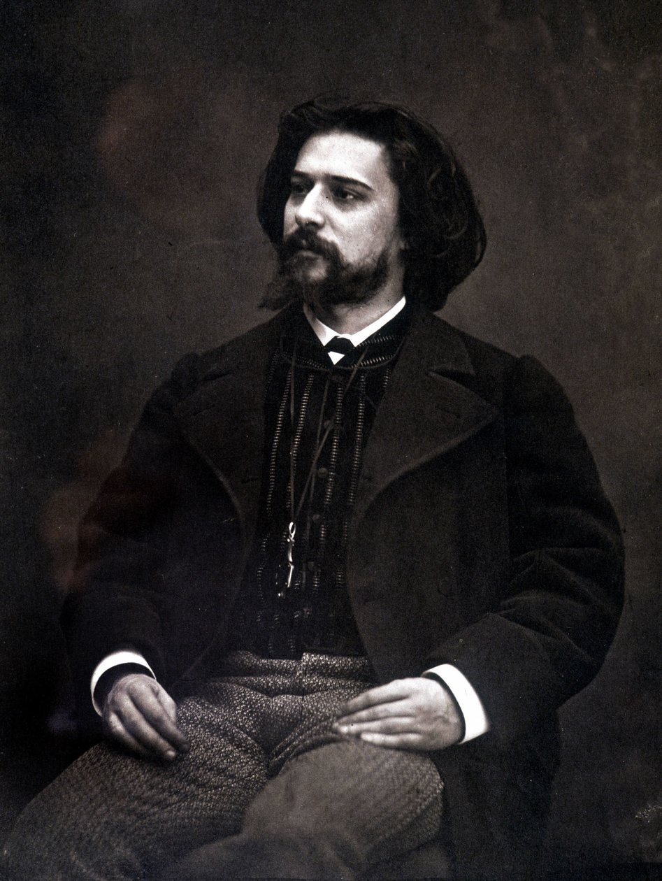 Portrett av Alphonse Daudet ung av Unknown artist