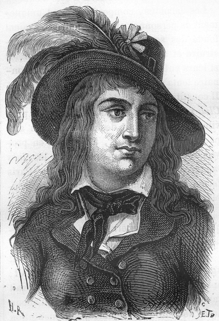 Portrait of Anne Josèphe Terwagne, known as Théroigne de Méricourt (1762-1817), French revolutionary. av Unknown artist