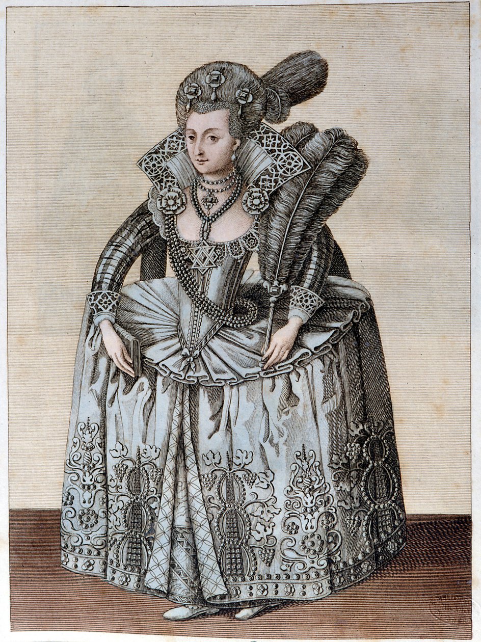 Portrett av Anne av Danmarks dronning av England (København av Unknown artist