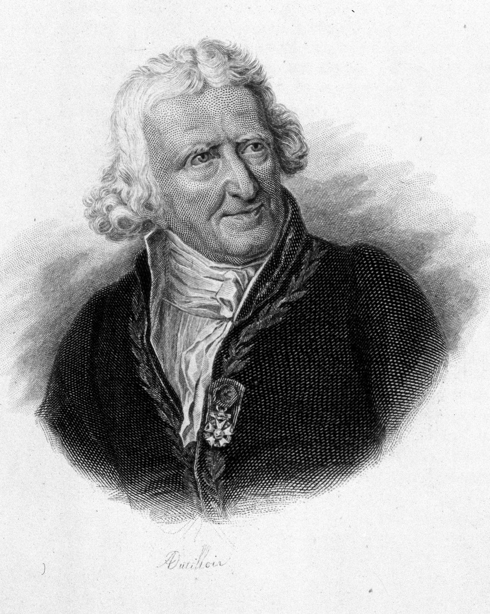 Portrett av Antoine Augustin Parmentier - i "" Portretter av nyttige menn"" av Unknown artist