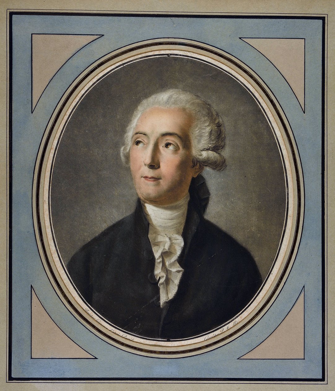 Portrett av Antoine Laurent de Lavoisier (1743-1794), fransk kjemiker. av Unknown artist