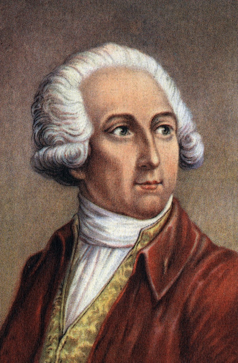 Portrett av Antoine Louis Lavoisier, fransk kjemiker. av Unknown Artist