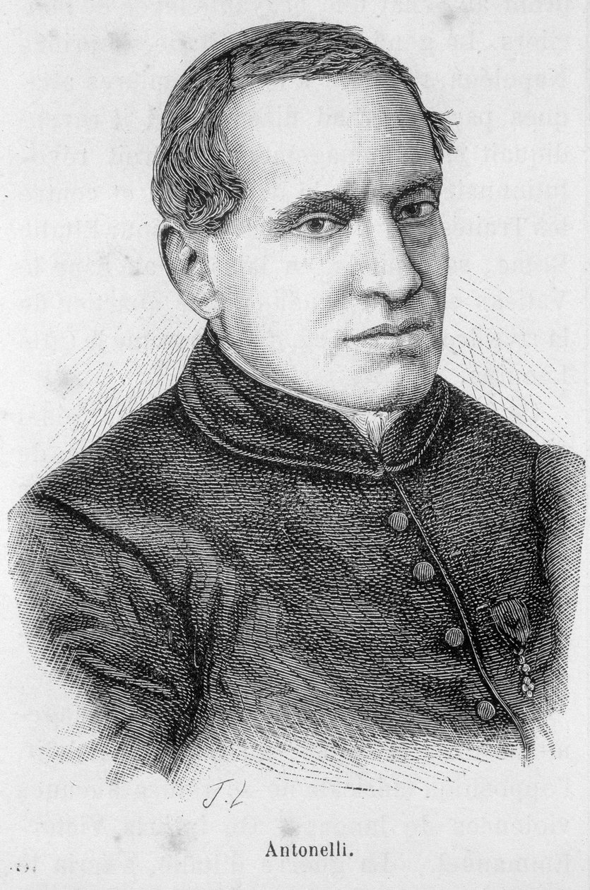 Portrett av Antonelli av Unknown artist