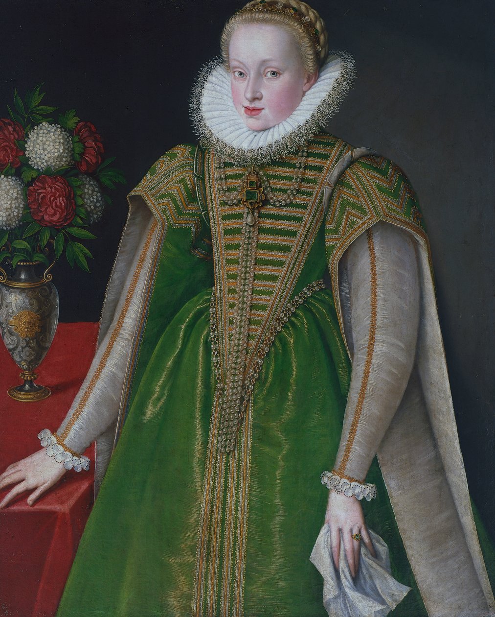 Portrett av erkehertuginne Maria Christina av Østerrike (Graz av Unknown artist