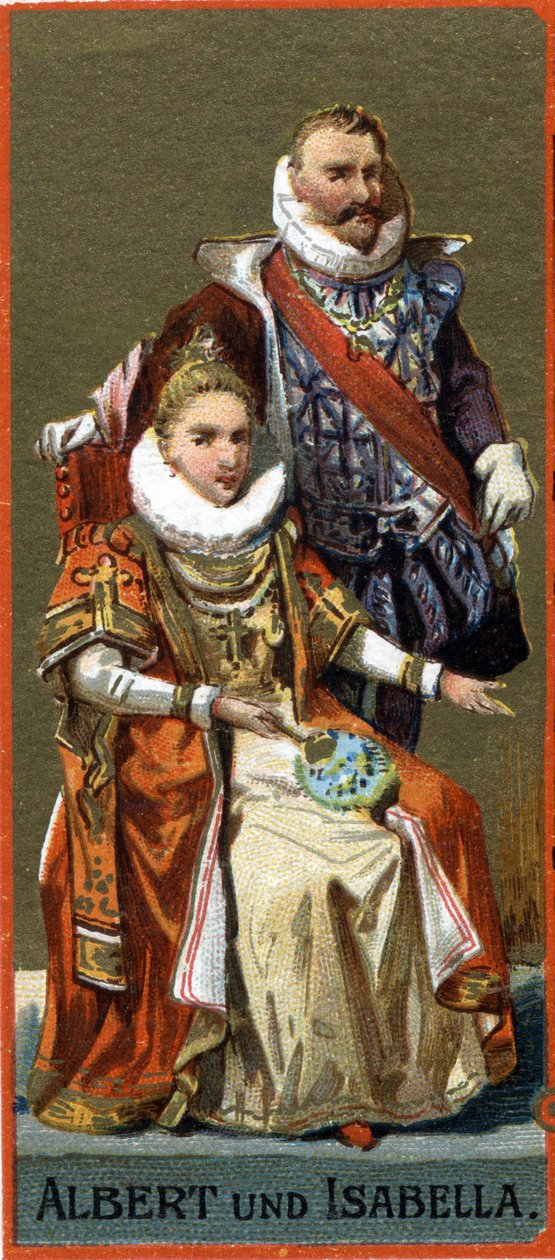 Portrait of Archidukes Albert (Albert of Habsburg av Unknown artist