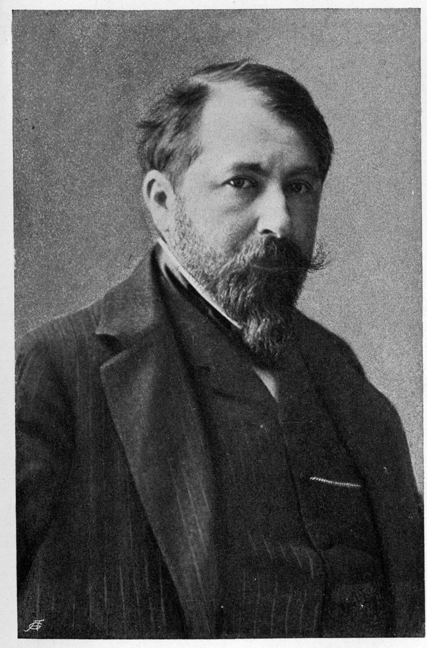 Portrett av Arthur Schnitzler (1862 -1931), østerriksk jødisk forfatter og lege. av Unknown artist