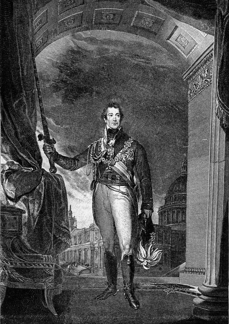 Portrett av Arthur Wellesley av Unknown artist
