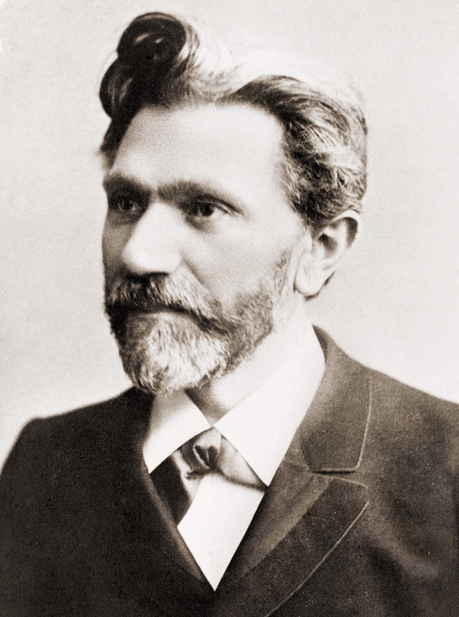 Portrett av August Bebel (1840-1913), tysk politiker av Unknown artist