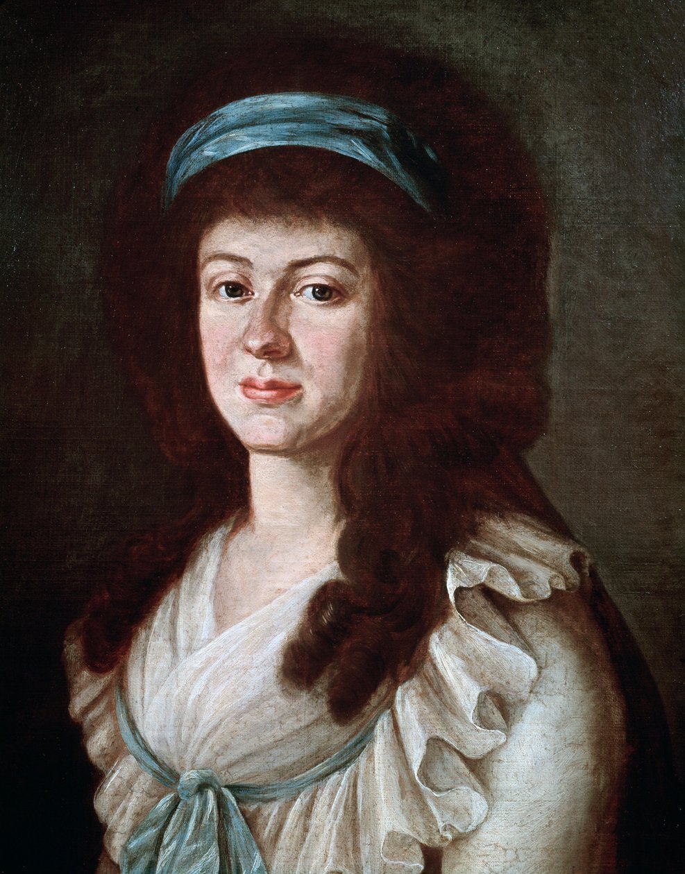 Portrett av baronesse Maria Anna von Westerholt av Unknown artist