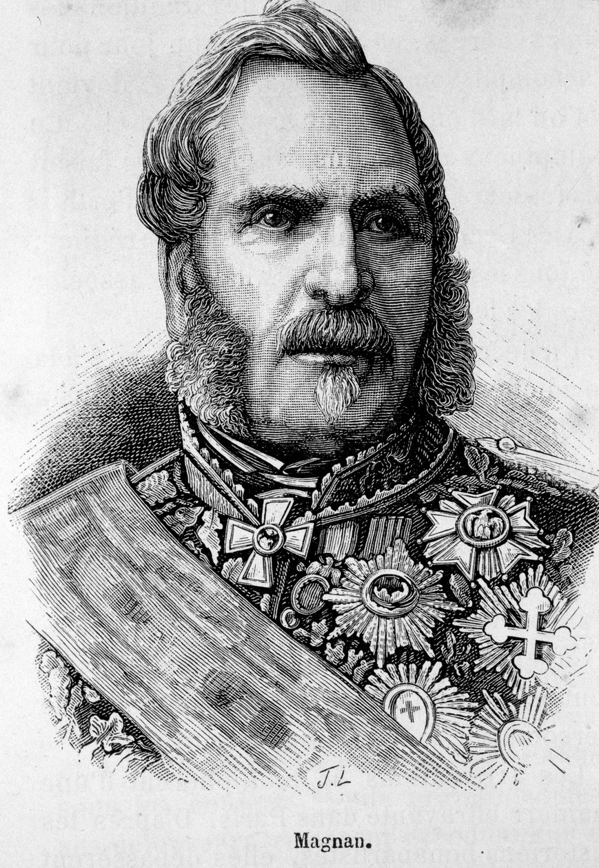 Portrett av Bernard Pierre Magnan (1791-1865), Marechal fra Frankrike. av Unknown artist