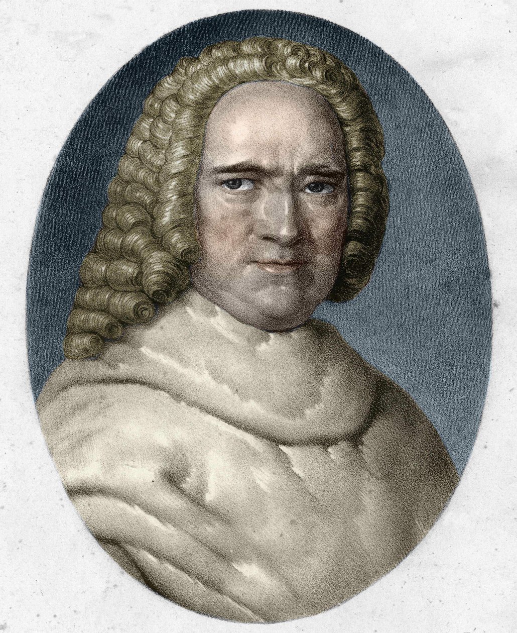 Portrett av Bernard de Jussieu (1699-1777), fransk botaniker. av Unknown artist
