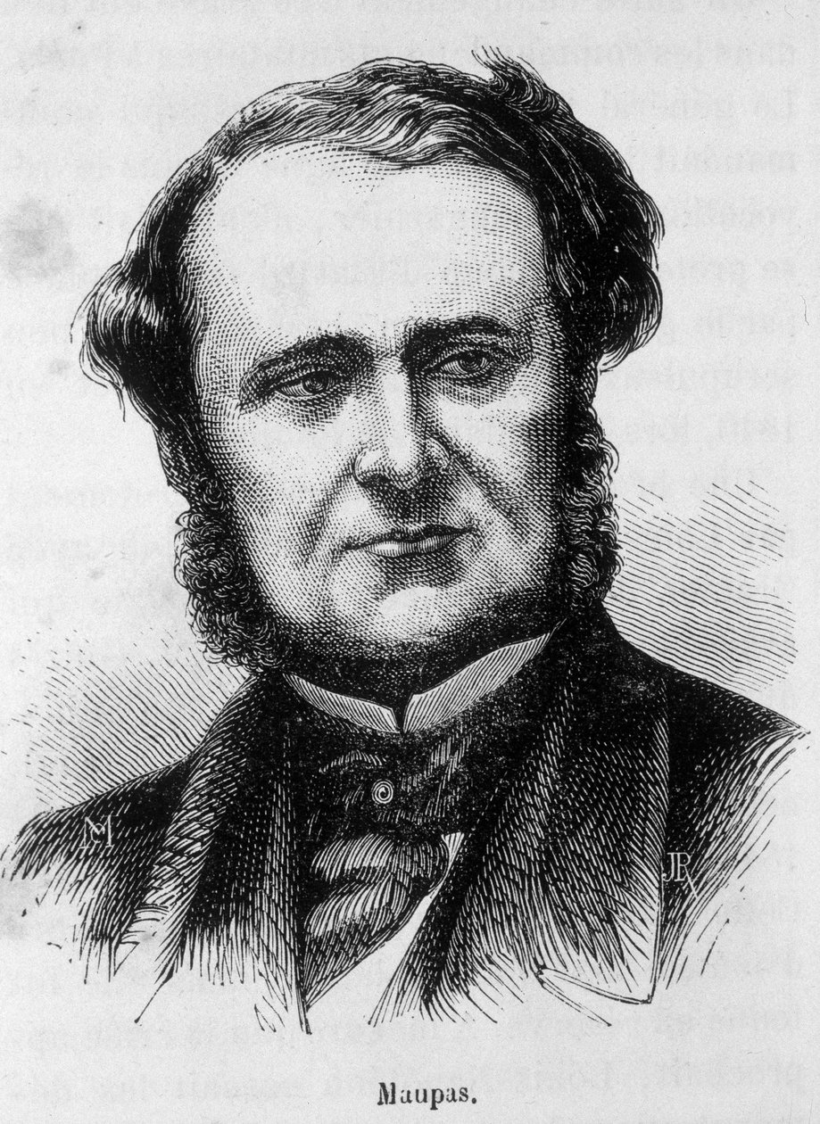 Portrett av Charles Emile de Maupas, til 8. desember av Unknown artist