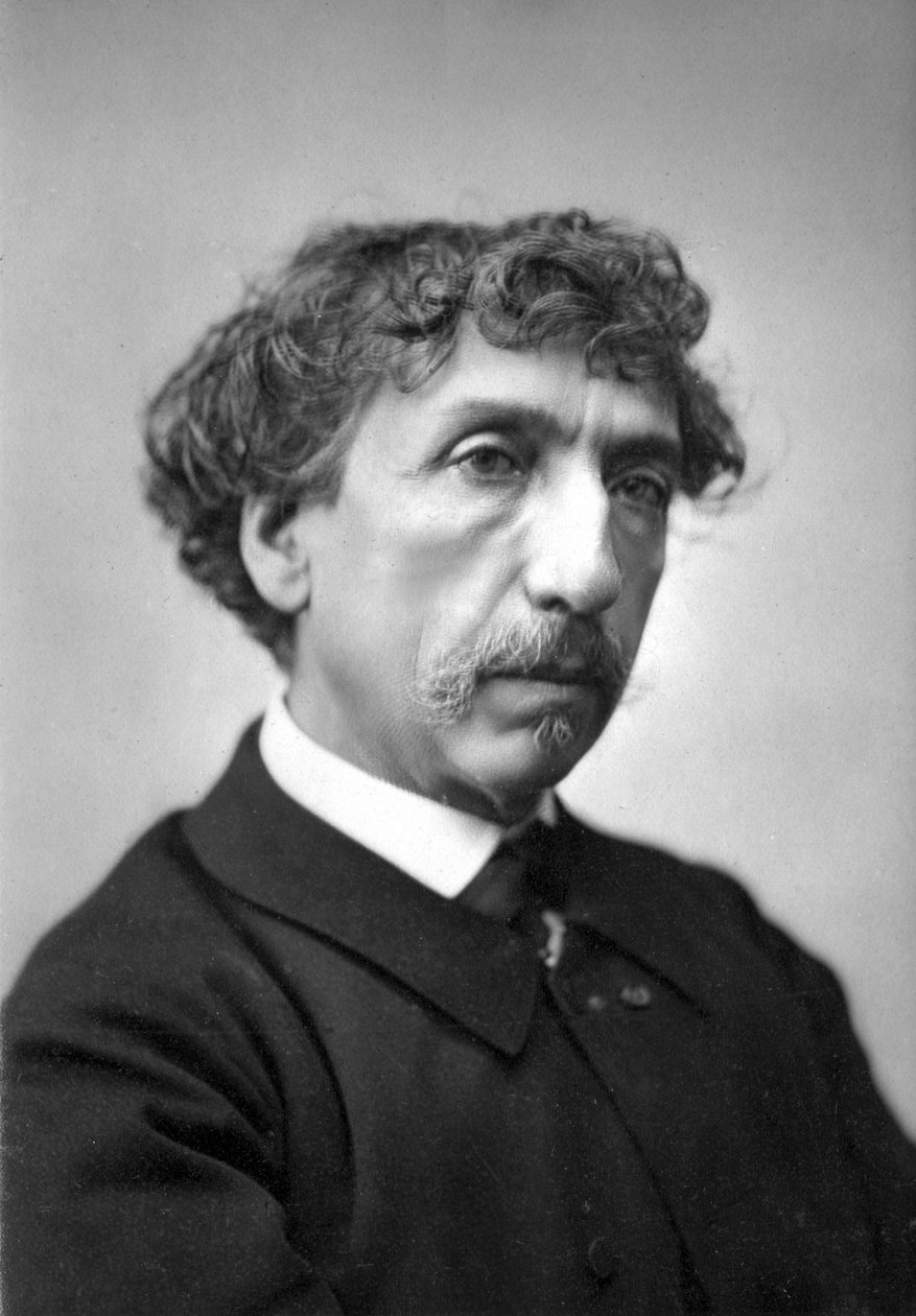 Portrett av Charles Garnier (1825 - 1898). av Unknown artist