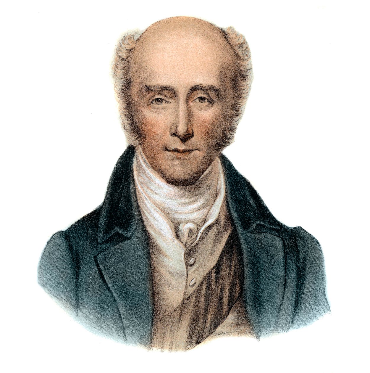 Portrait of Charles Grey, 2nd Earl Grey (1764-1845) English Whig (Liberal) politician av Unknown artist