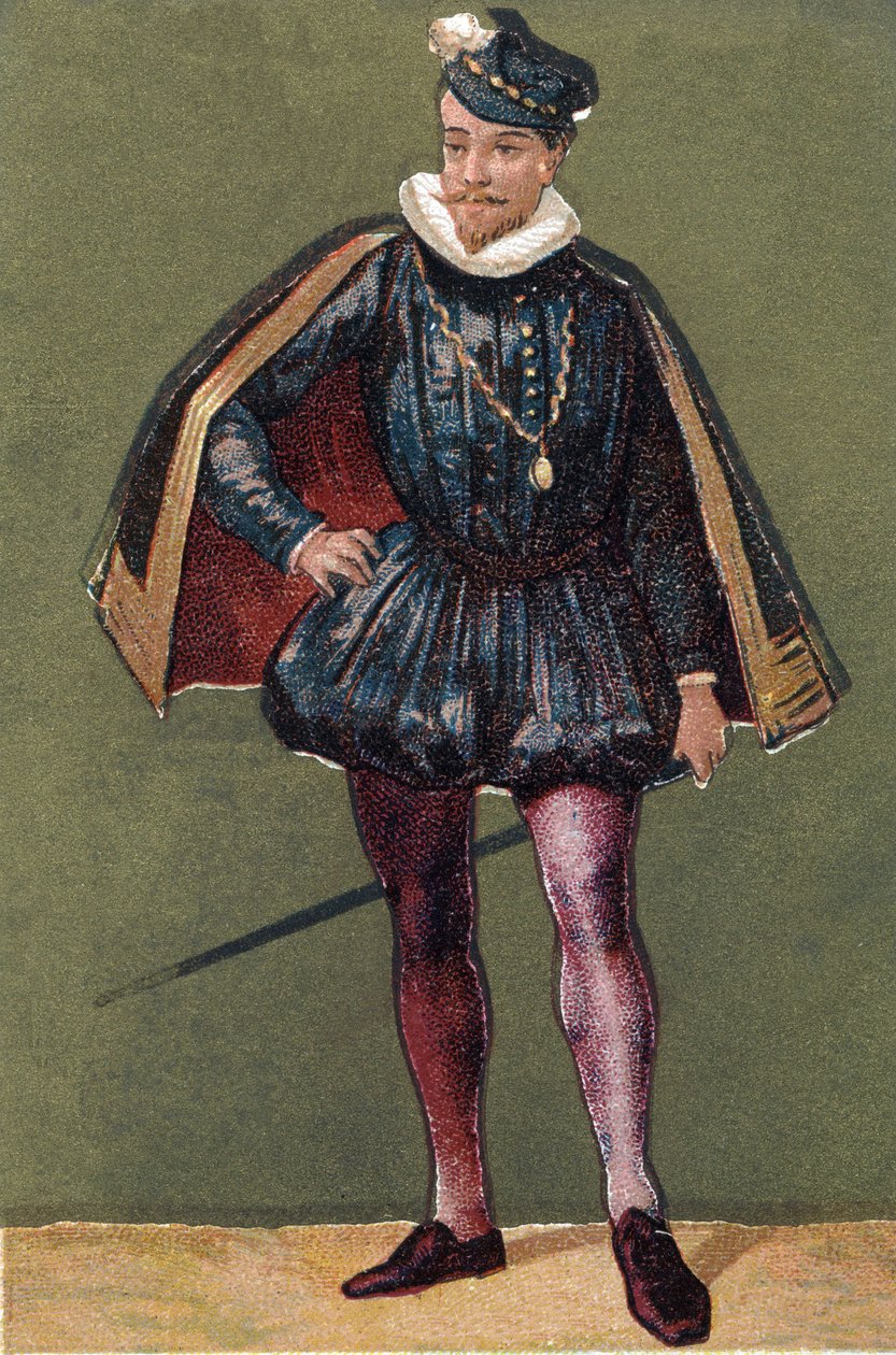 Portrait of Charles IX (1550-1574), King of France. av Unknown artist