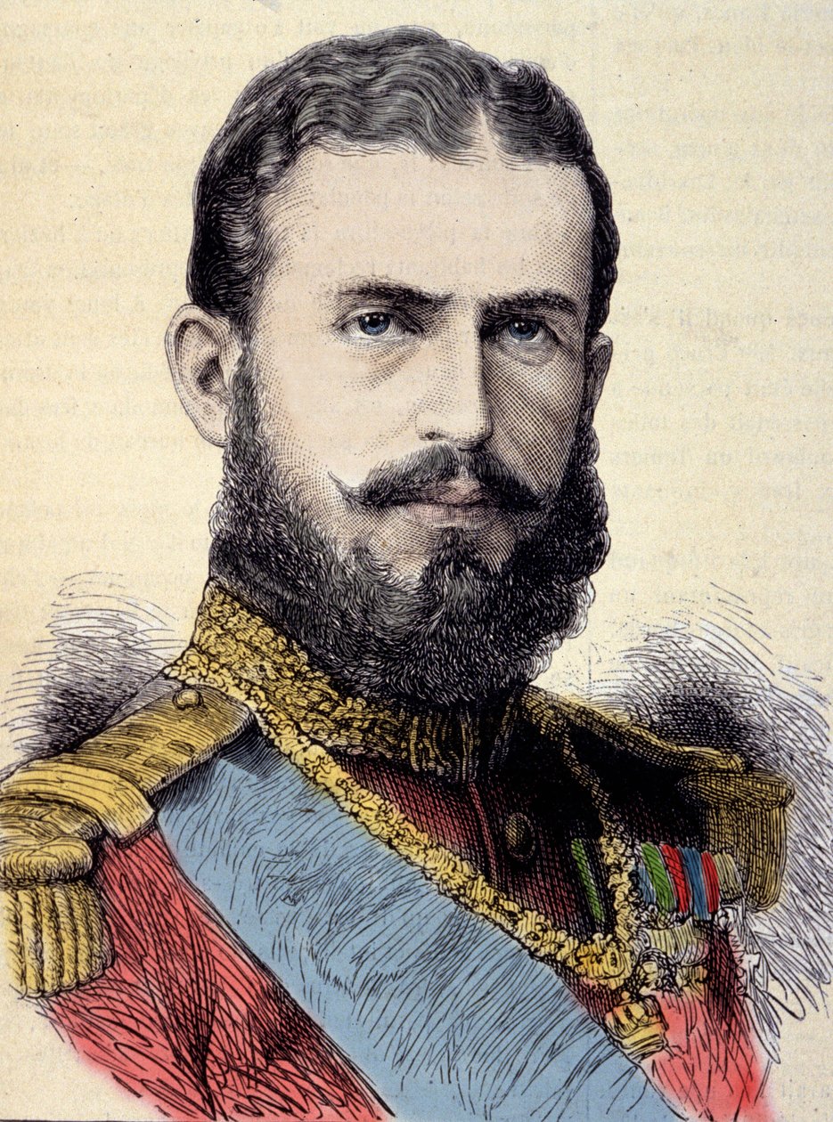 Portrett av Charles I (Carol I) (1839-1914), konge av Romania. av Unknown artist