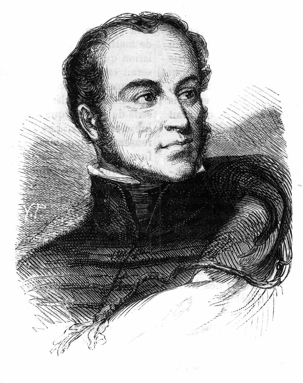 Portrett av Charles Nicolas Fabvier-general, fransk ambassadør og stedfortreder. (1782–1855) av Unknown artist
