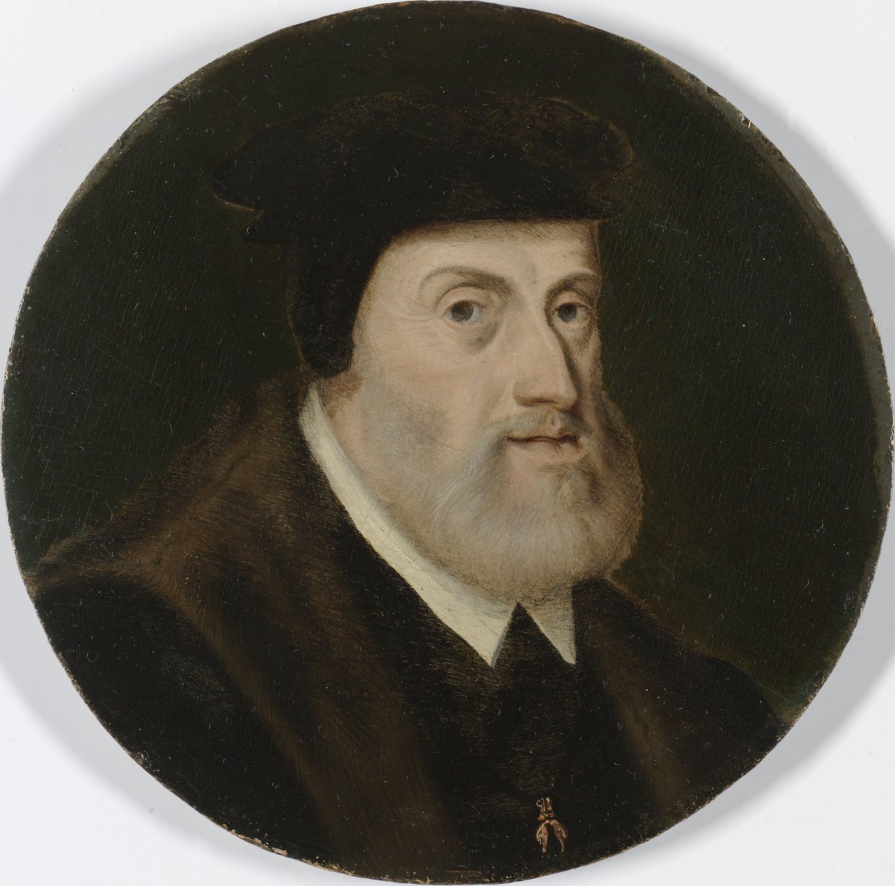 Portrett av Karl V, ca. 1550 (olje på panel) av Unknown artist