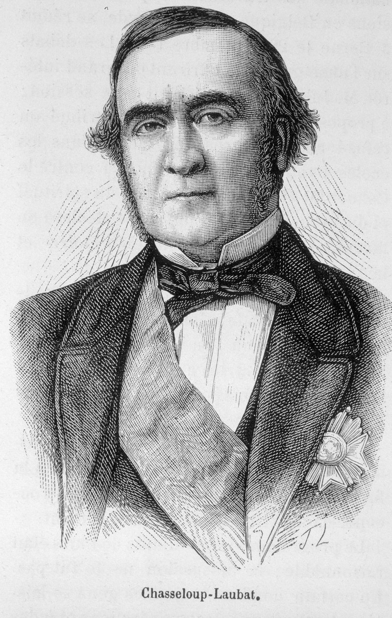 Portrett av Chasseloup - Laubat av Unknown artist