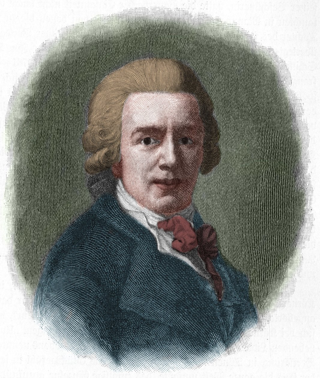 Portrett av Christian Gottfried Korner (1756-1831) tysk jurist, venn av Friedrich Schiller. av Unknown artist