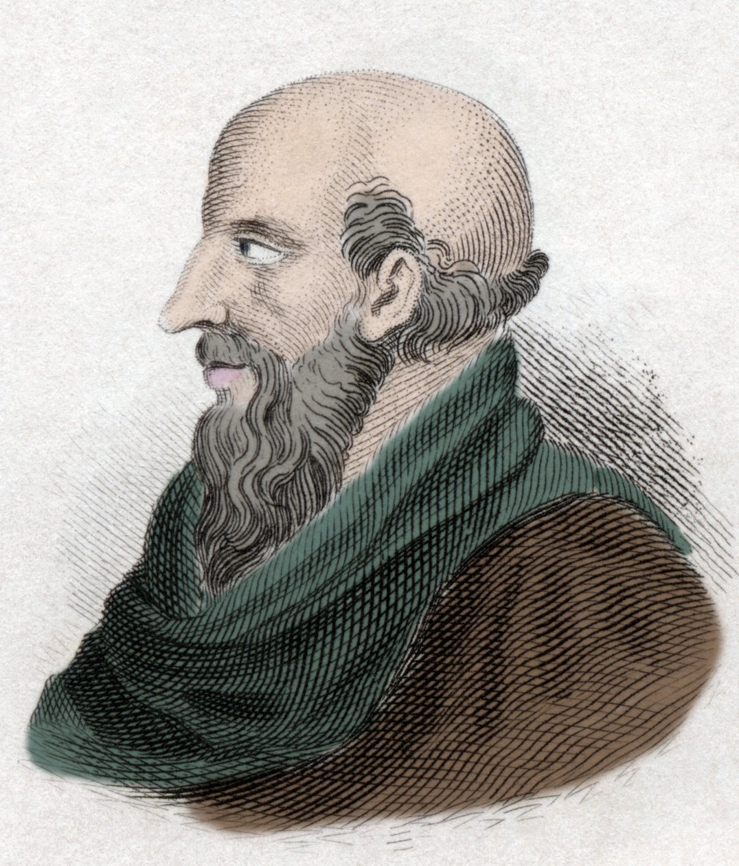 Portrett av Chrysippe de Soles, stoisk filosof (280–206 f.Kr.) av Unknown artist
