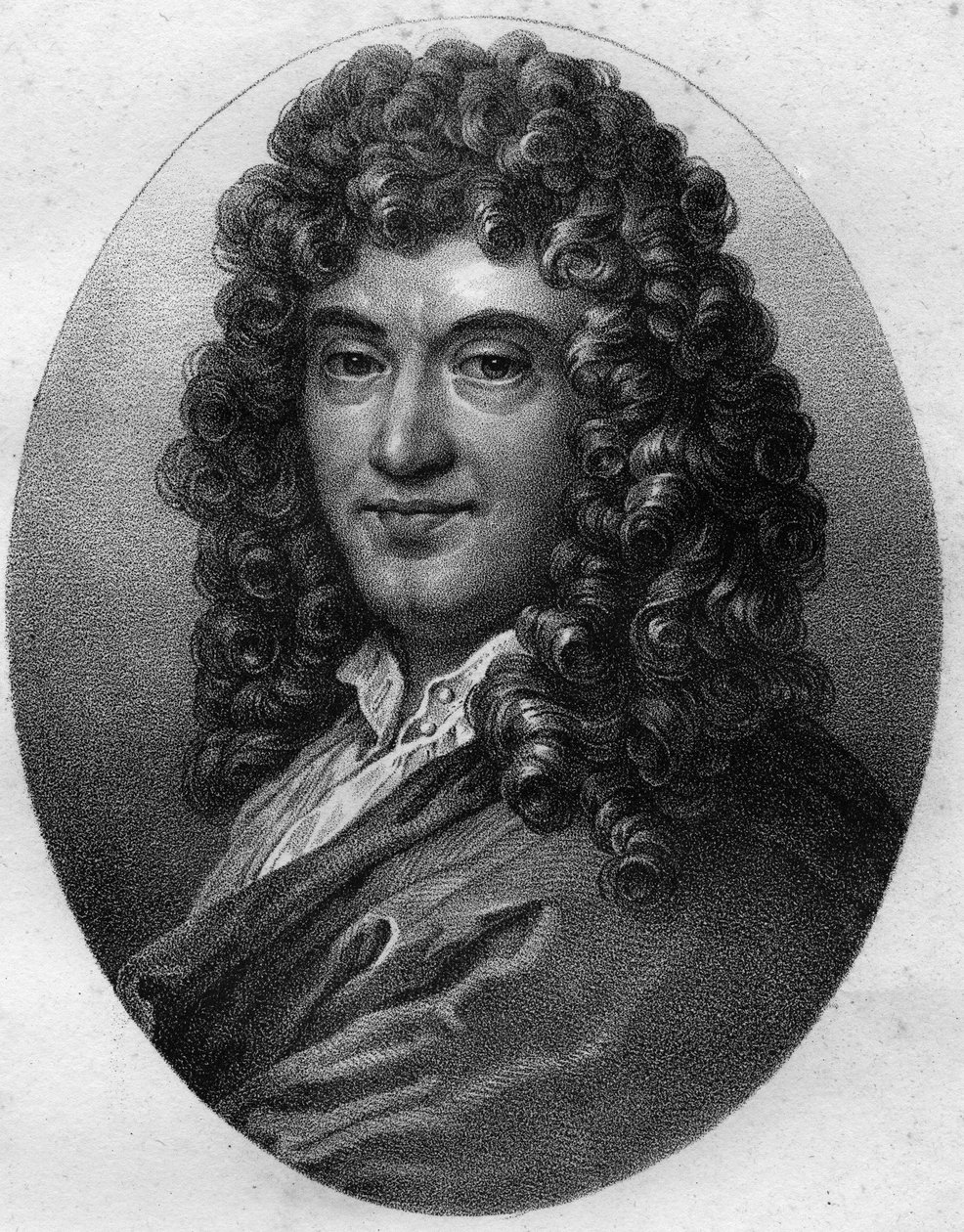 Portrett av Claude Perrault (1613-1688), fransk arkitekt, lege og anatom av Unknown artist