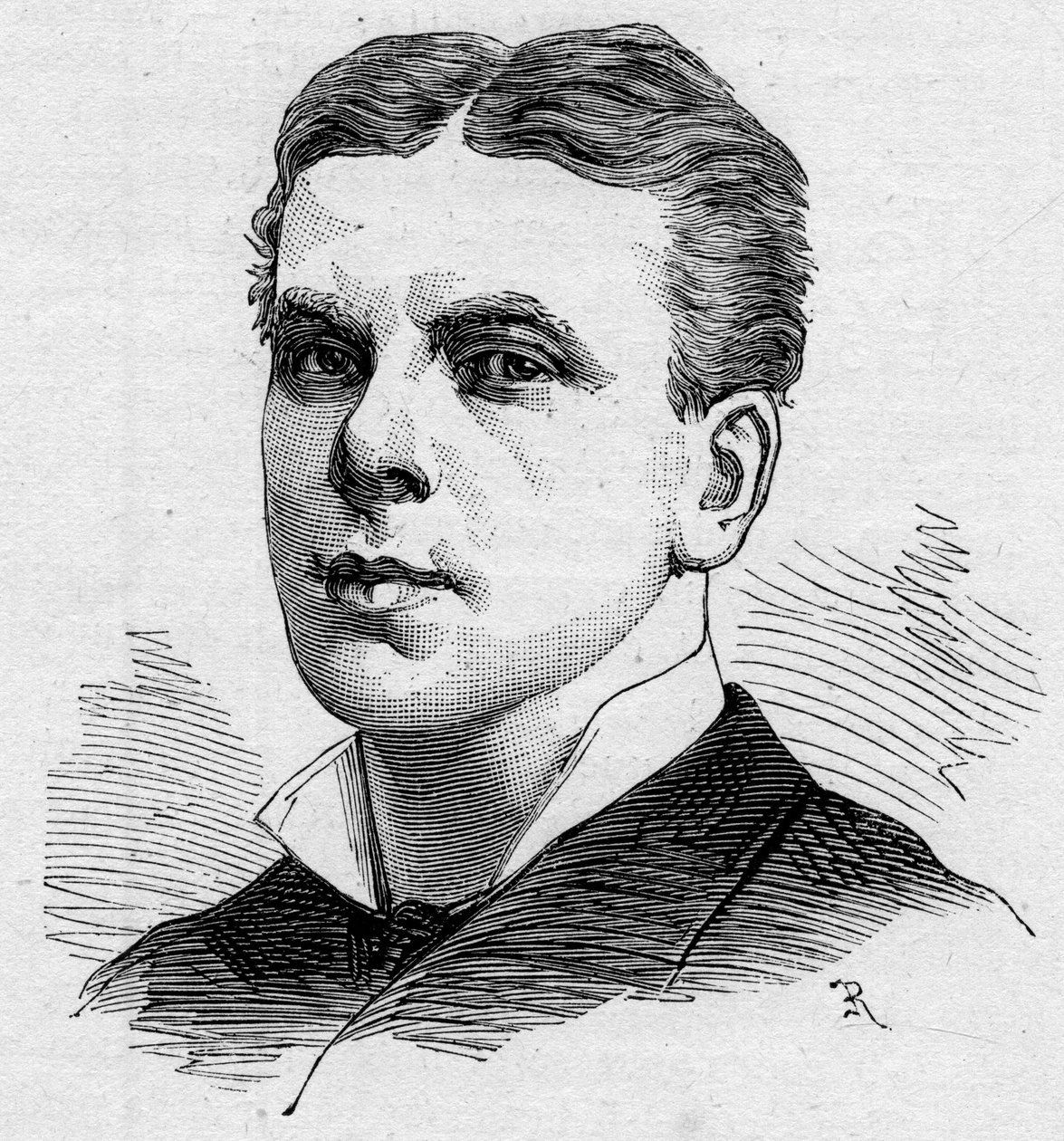 Portrait of Constant Poppy (known as Coquelin av Unknown artist