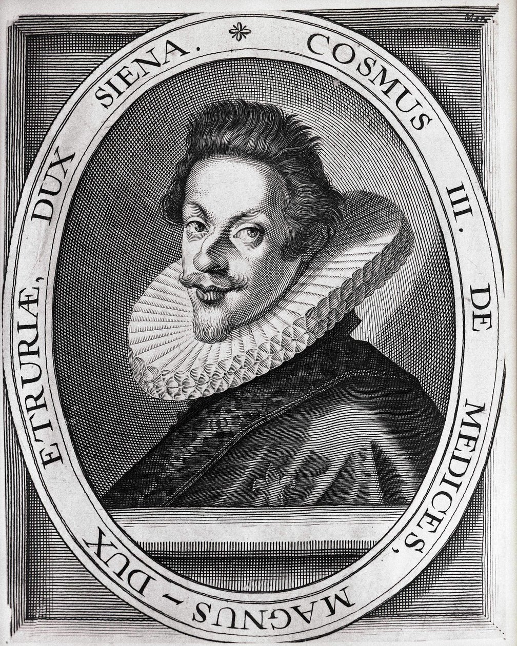 Portrett av Cosimo II av Medici.Cosimo II av Medicis. (1590-1621). av Unknown artist