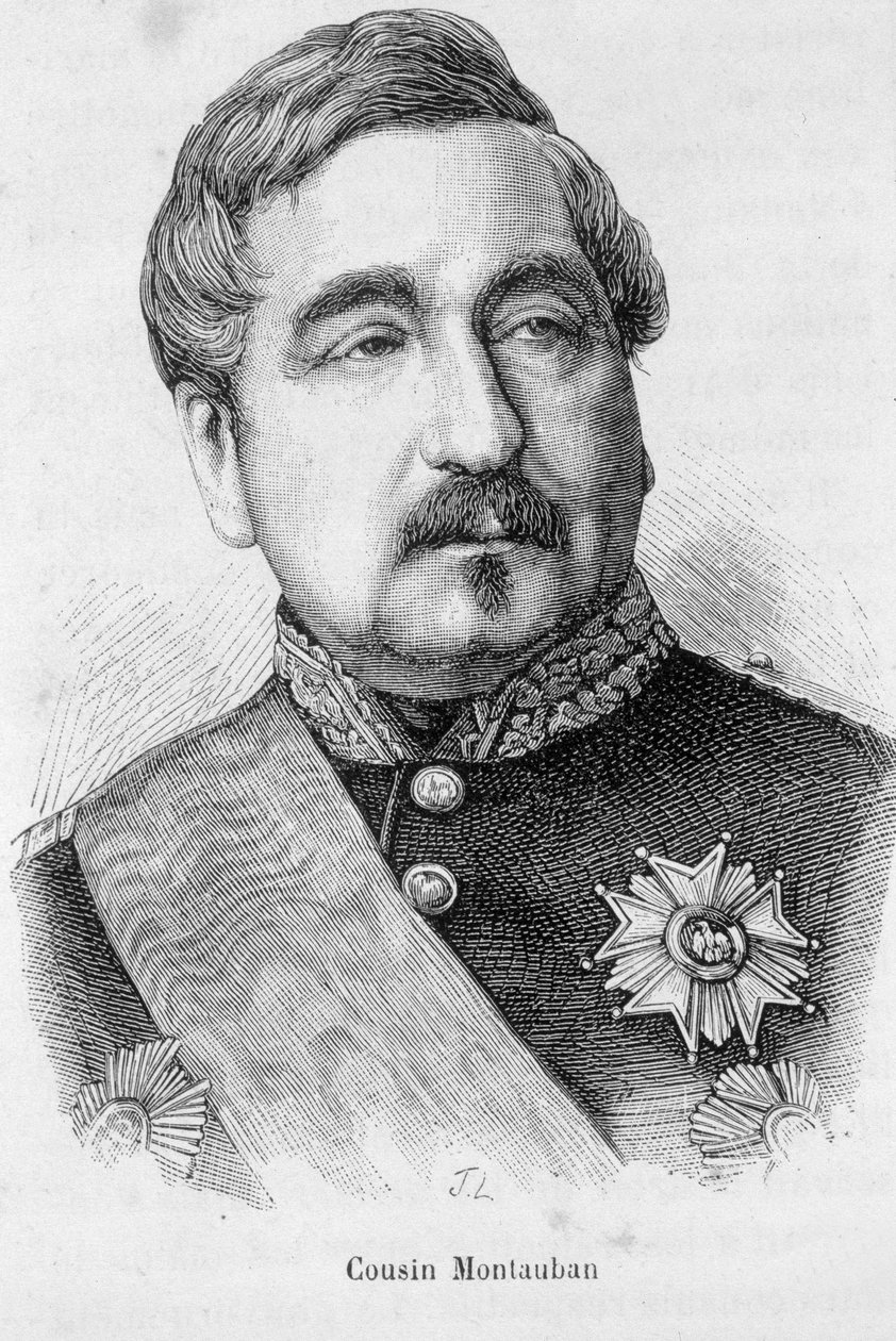 Portrett av fetter Montauban av Unknown artist