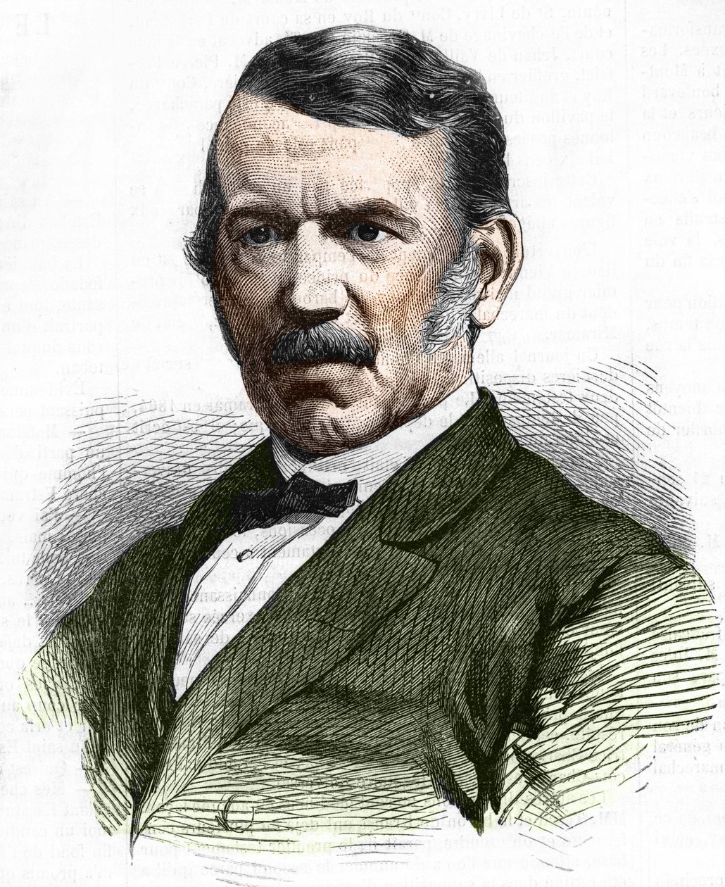Portrait of David Livingstone (1813 - 1873). av Unknown artist