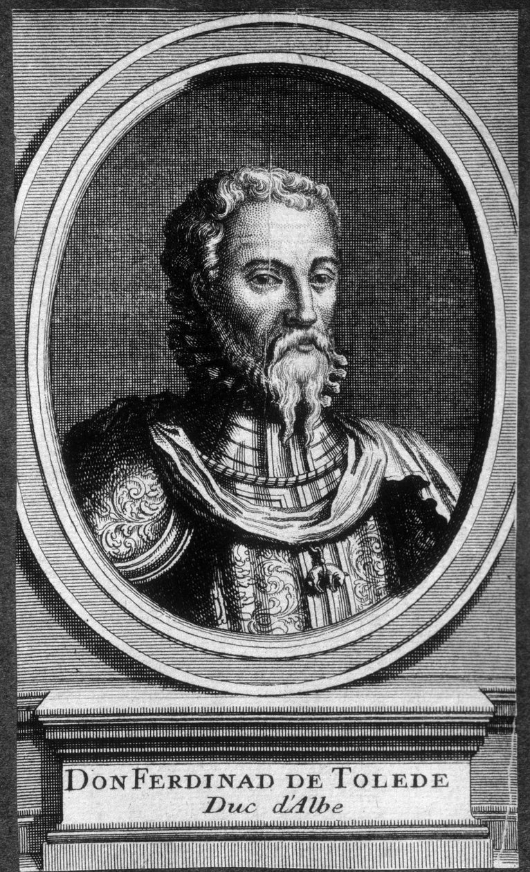 Portrett av Don Ferdinand av Toledo, hertugen av Alba - n.d. av Unknown artist
