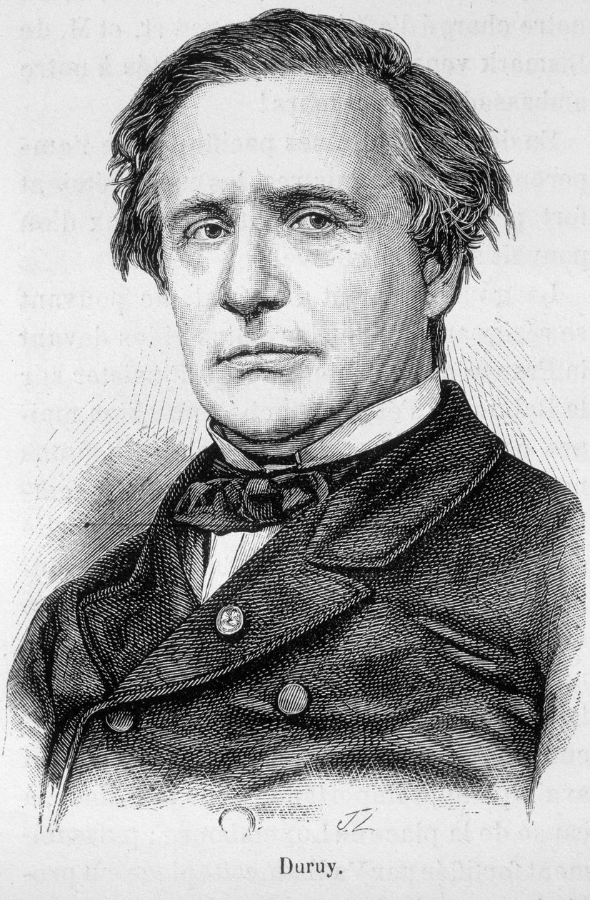 Portrait of Duruy av Unknown artist