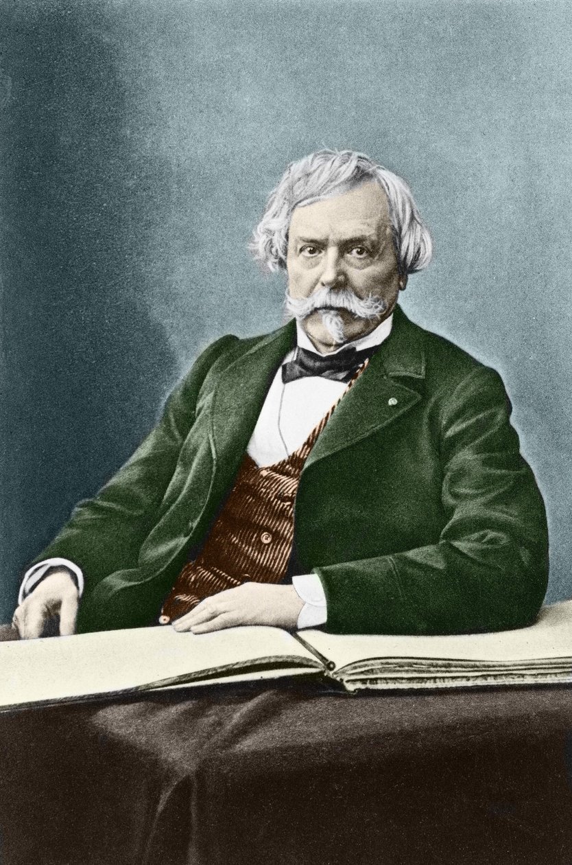 Portrett av Edmond Huot de Goncourt (1822 - 1896), fransk historiker og forfatter. av Unknown artist