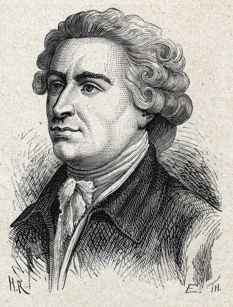 Portrett av Edmund Burke (1729-1797), irsk politiker og filosof. av Unknown artist