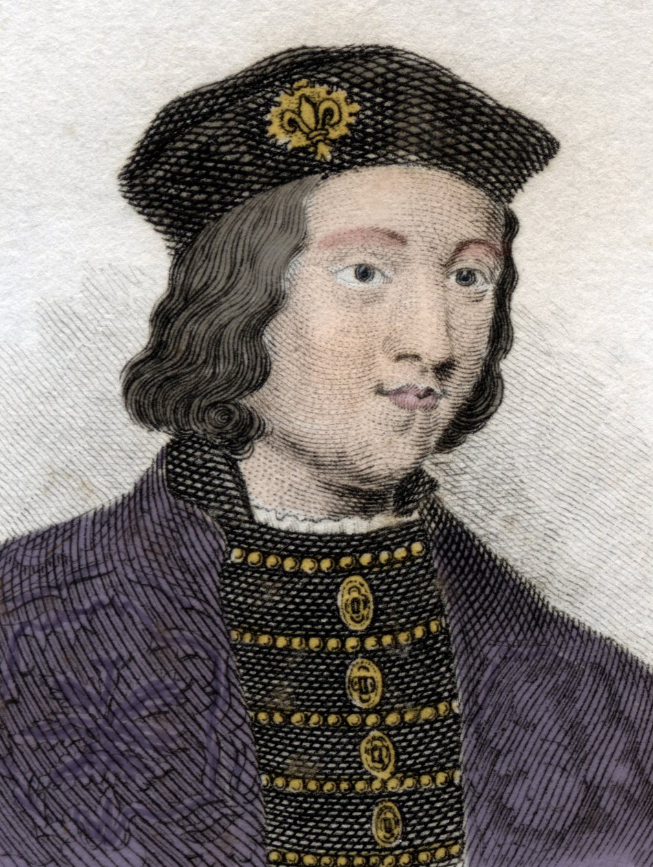 Portrett av Edward IV, konge av England (1442 - 1483). av Unknown artist