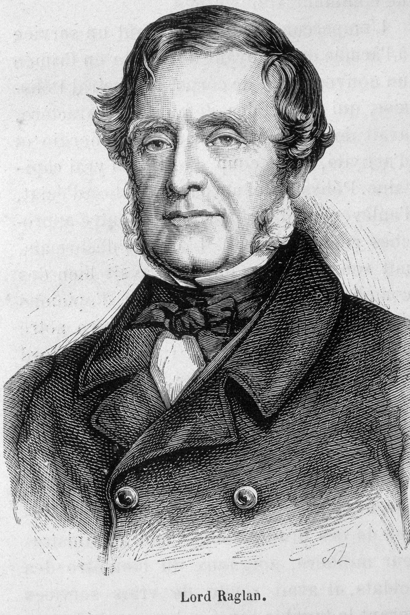 Portrett av Fitz Roy James Henry Somerset, første baron Raglan (Lord Raglan av Unknown artist